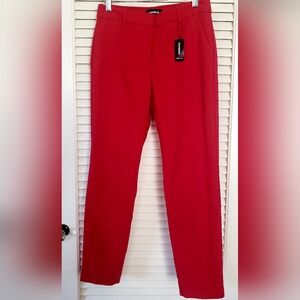 Express Red Pants Size 4R NWT